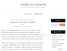 Tablet Screenshot of morgangleason.com